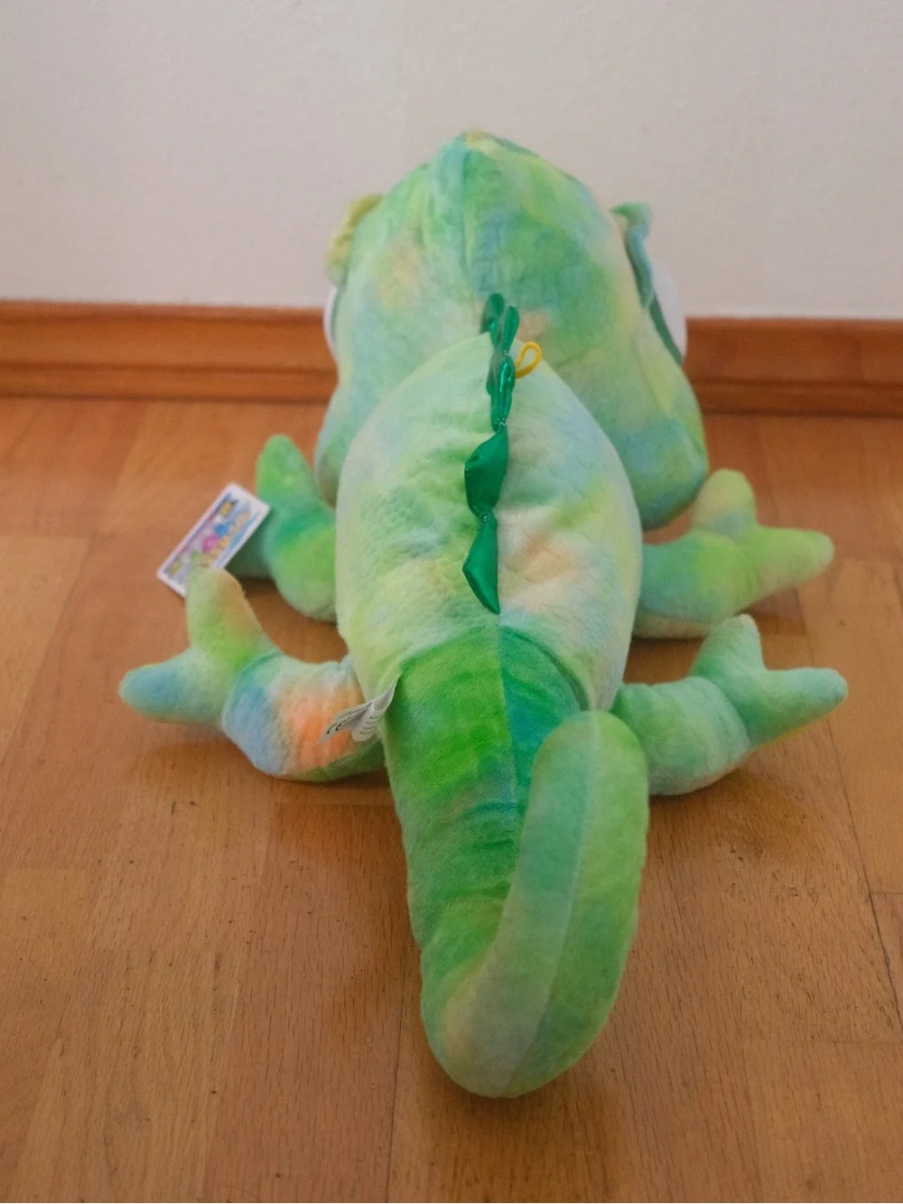 Classic Toy Co Large Green/Blue Chameleon Plush Stuffed Animal, Washable
